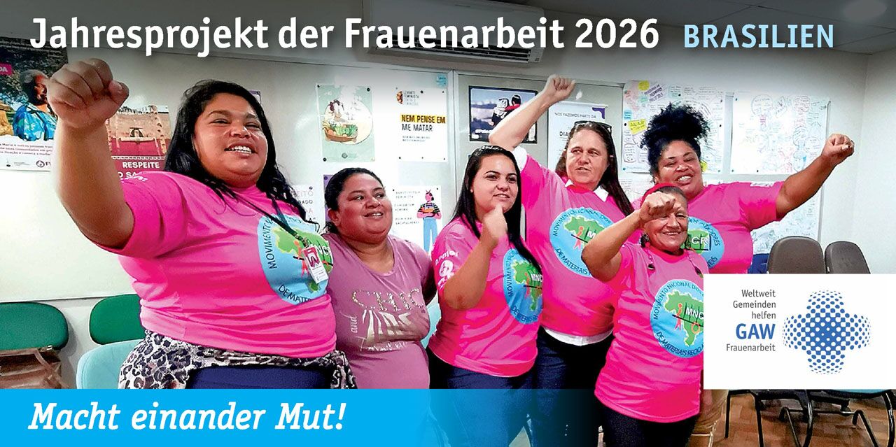 Titelmotiv des Jahresprojekts der GAW-Frauenarbeit